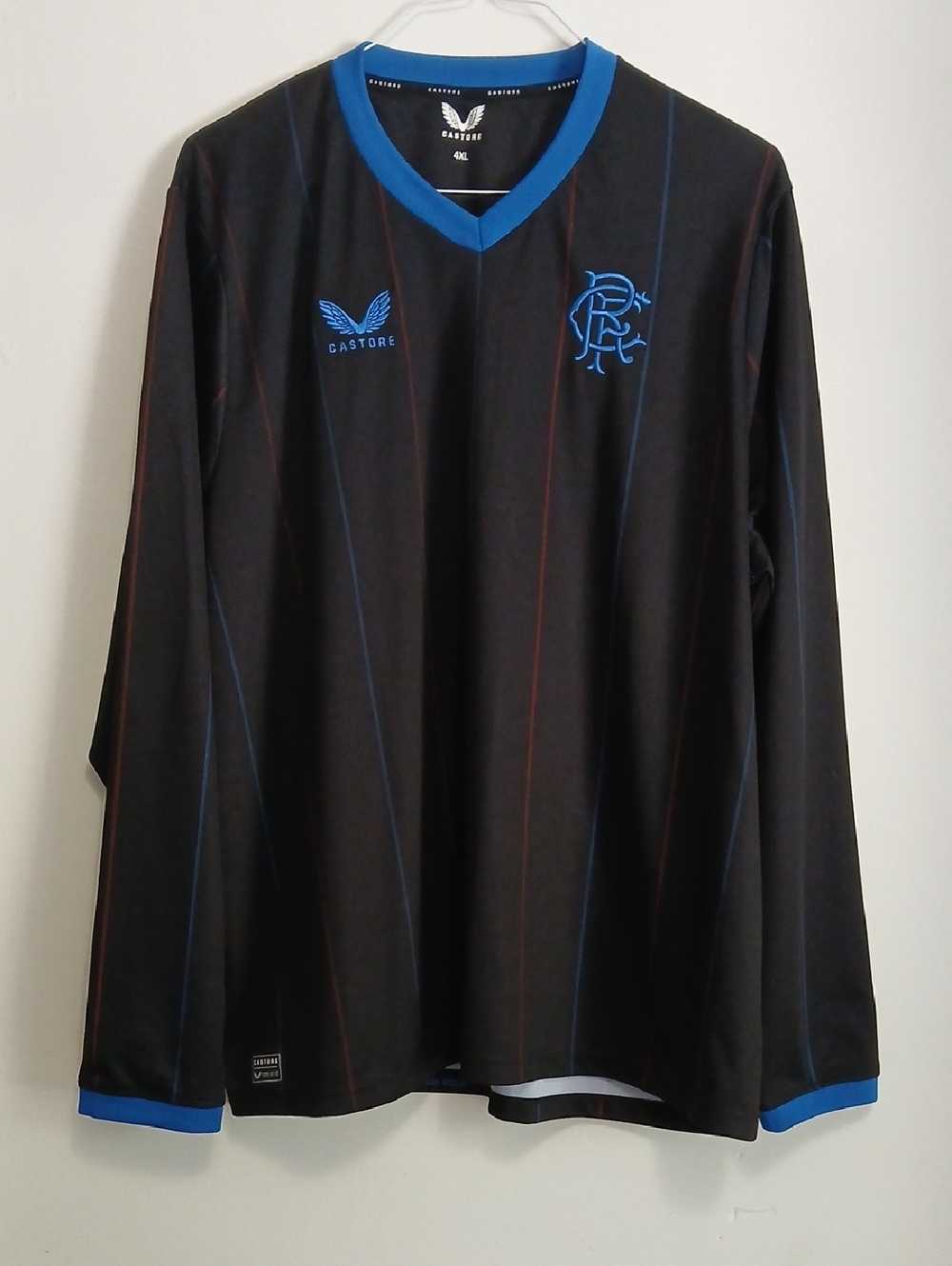 Castore Rangers FC 2022/23 Fourth Long Sleeve-4XL-Soccer/Football